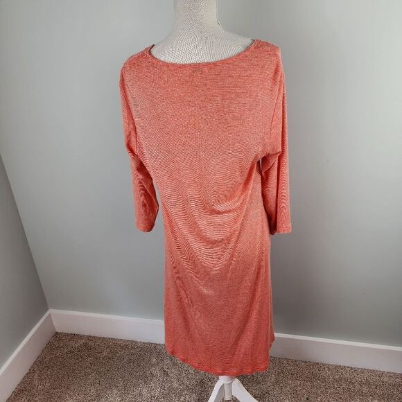 UMGEE ASYMMETRICAL FAUX WRAP DRESS SIZE LARGE - Picture 4 of 6
